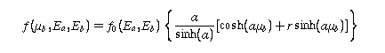 Kalbach formula