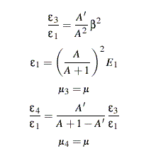 kinematics formulas