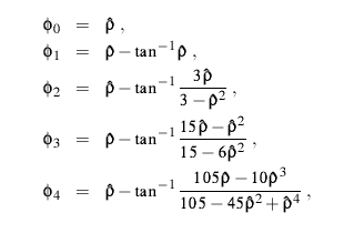 SLBW Equations