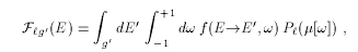 Two-Body Feed Function